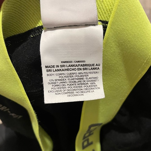 COPY - Nike Pro Black Striped Leggings size Small - Picture 5 of 5